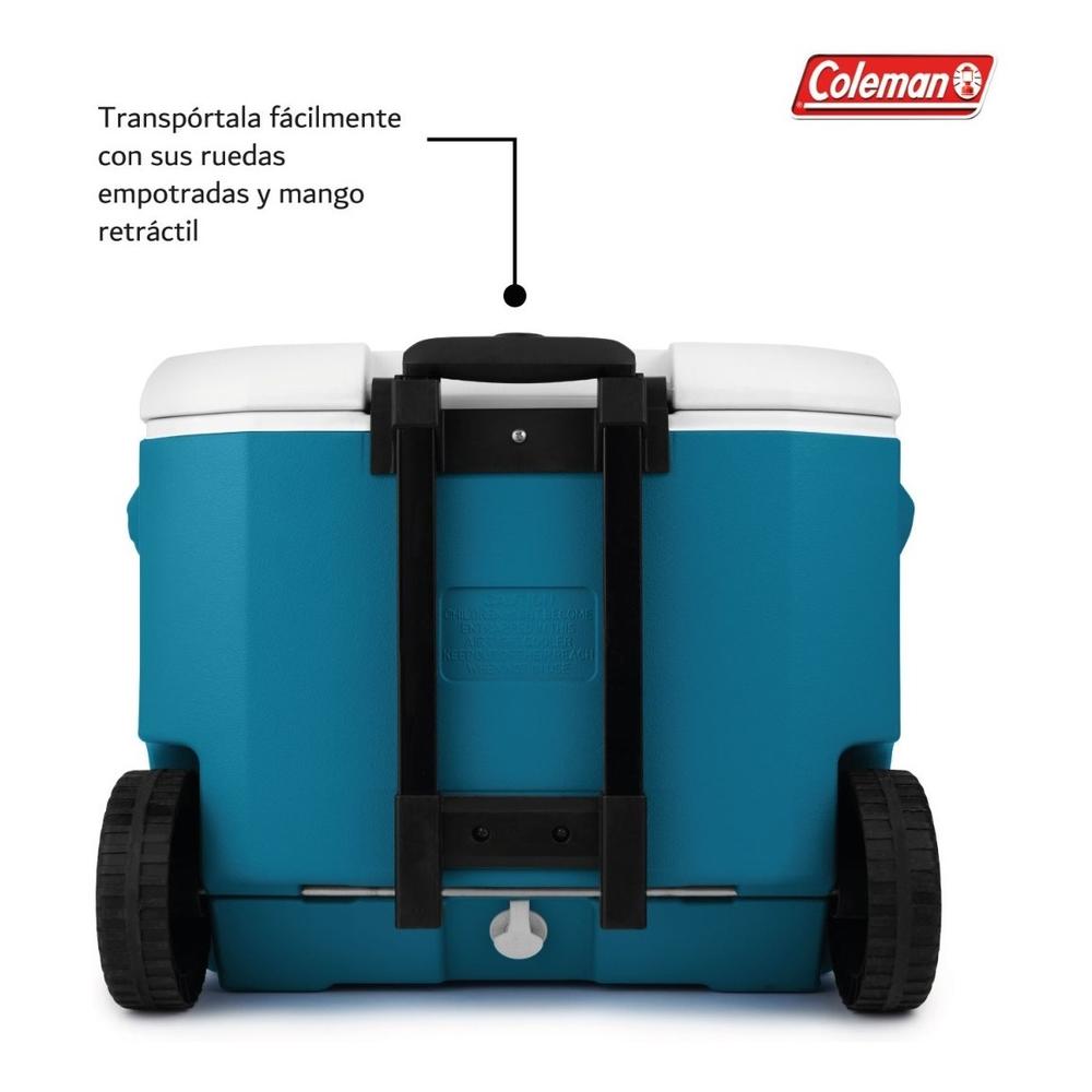 Foto 7 | Hielera Coleman con Ruedas y Portavasos 56 L 94 Latas