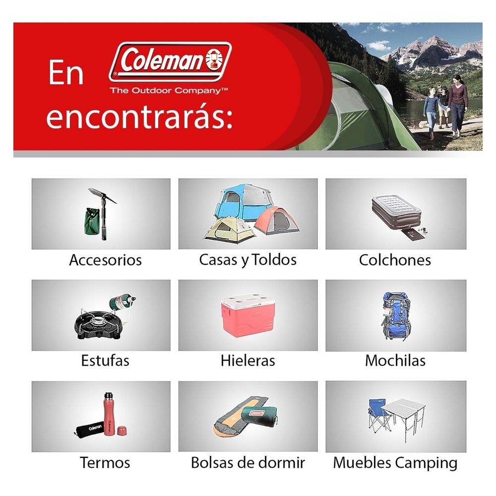 Foto 8 | Hielera Coleman con Ruedas y Portavasos 56 L 94 Latas