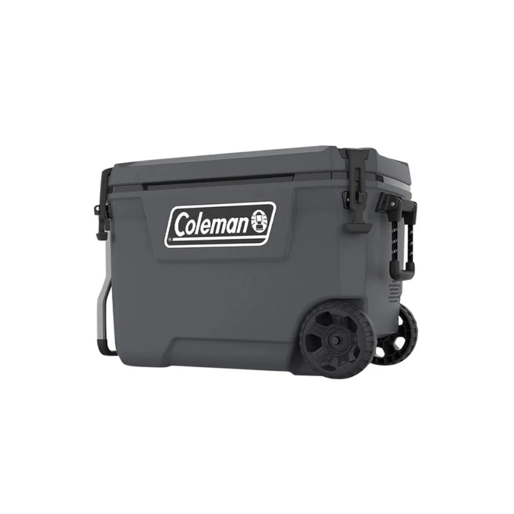 Hielera 65 Qt/48 Latas Convoy Con Ruedas Gris Oscuro Coleman