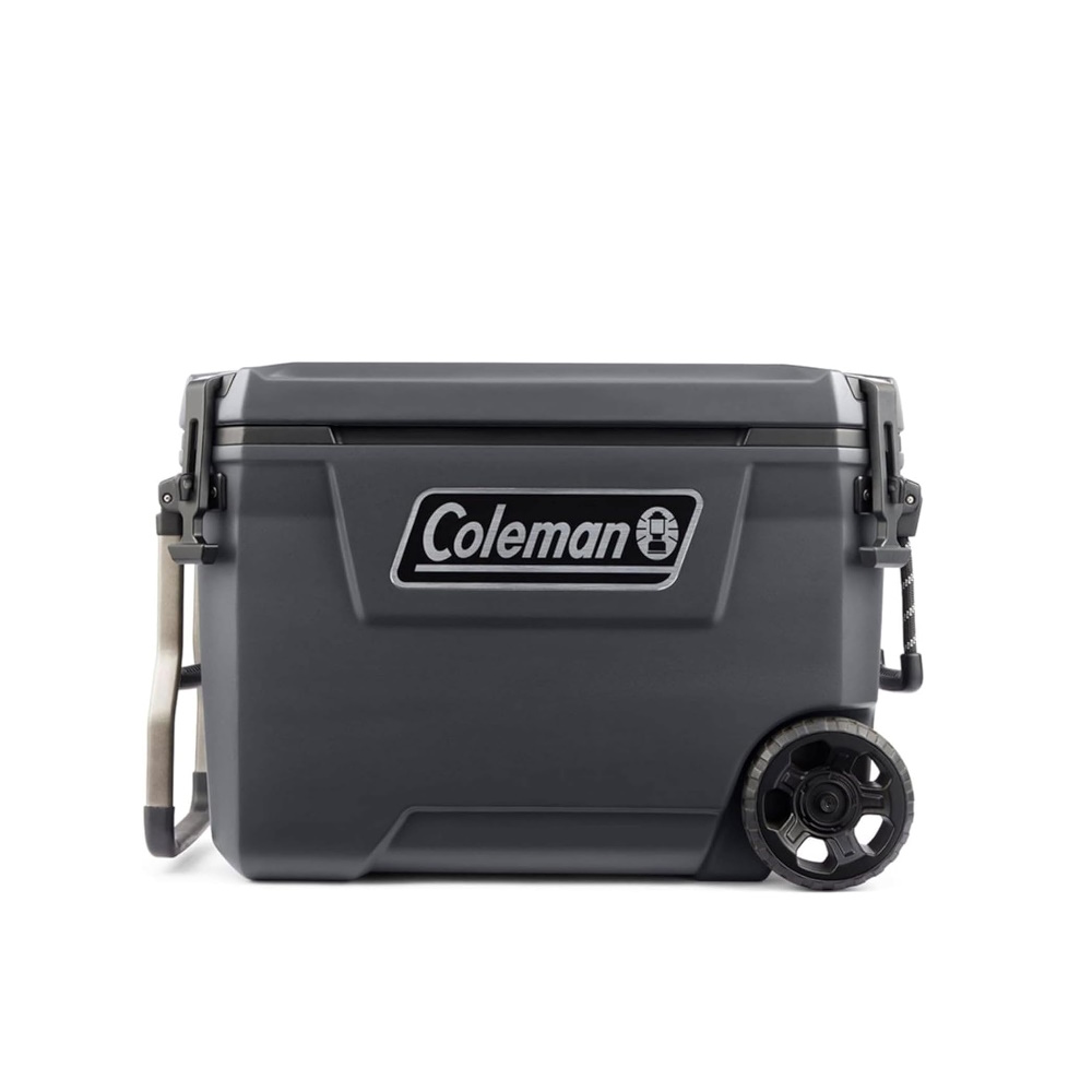 Foto 3 | Hielera 65 Qt/48 Latas Convoy Con Ruedas Gris Oscuro Coleman