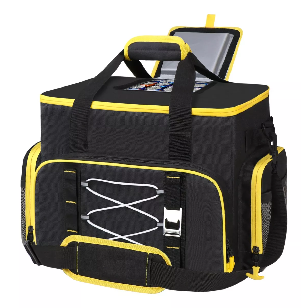 Foto 1 | Hielera Grande 45 L Bolsa Térmica Portátil Plegable Eo Safe Imports Esi-13878 Amarillo