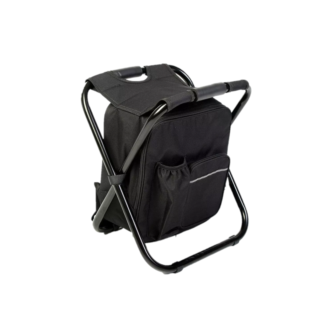 Mochila Hielera/ Térmica Silla Banco Plegable Portátil Eo Safe Imports Esi-13876 Negro