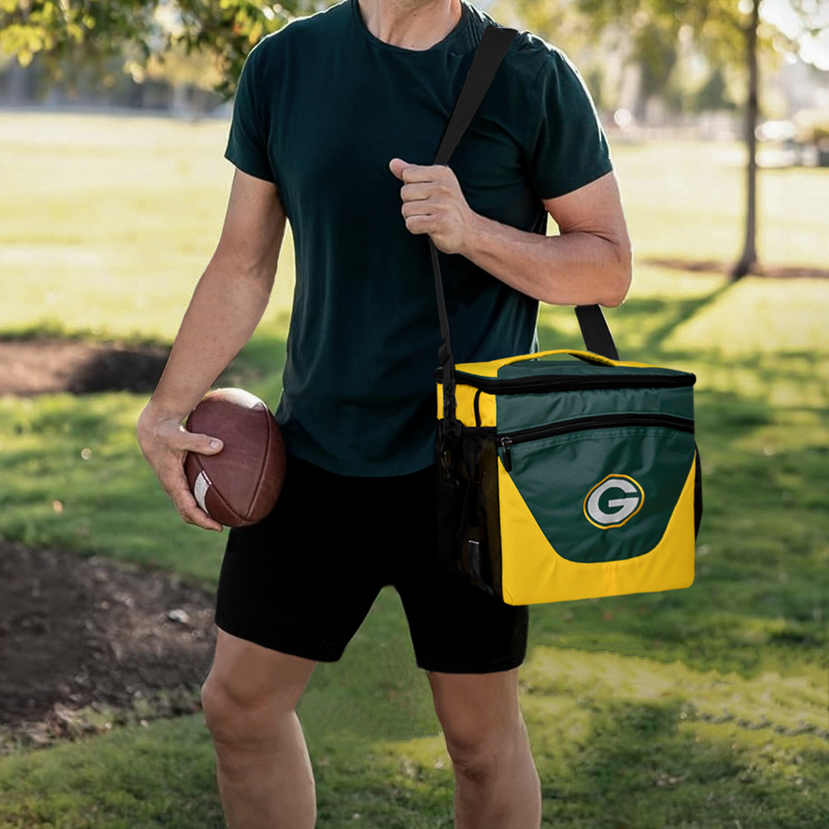 Foto 7 pulgar | Hielera 24 Latas Nfl Green Bay Packers 100% Original