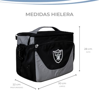 Foto 4 | Hielera 24 Latas Nfl Las Vegas Raiders 100% Original