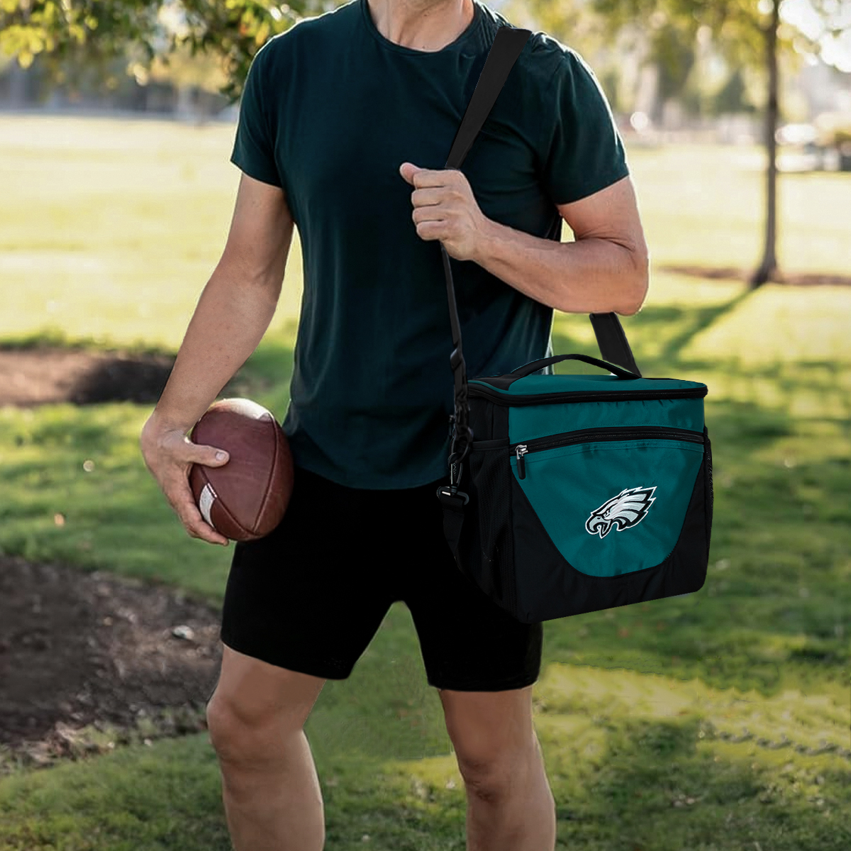 Foto 3 | Hielera 24 Latas Nfl Philadelphia Eagles 100% Original