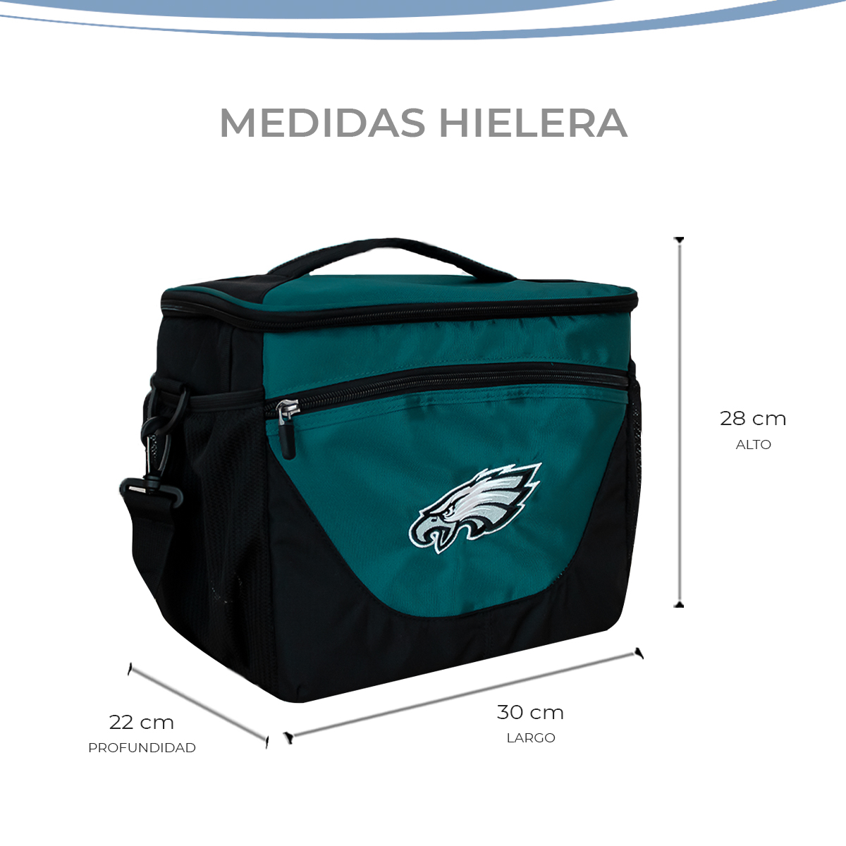 Foto 5 pulgar | Hielera 24 Latas Nfl Philadelphia Eagles 100% Original