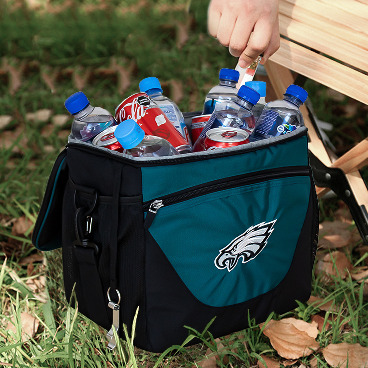 Foto 7 pulgar | Hielera 24 Latas Nfl Philadelphia Eagles 100% Original