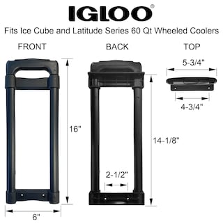 Foto 3 | Empuñadura Telescópica De Repuesto Para Igloo Ice Cube/latitude 60qt - Venta Internacional.