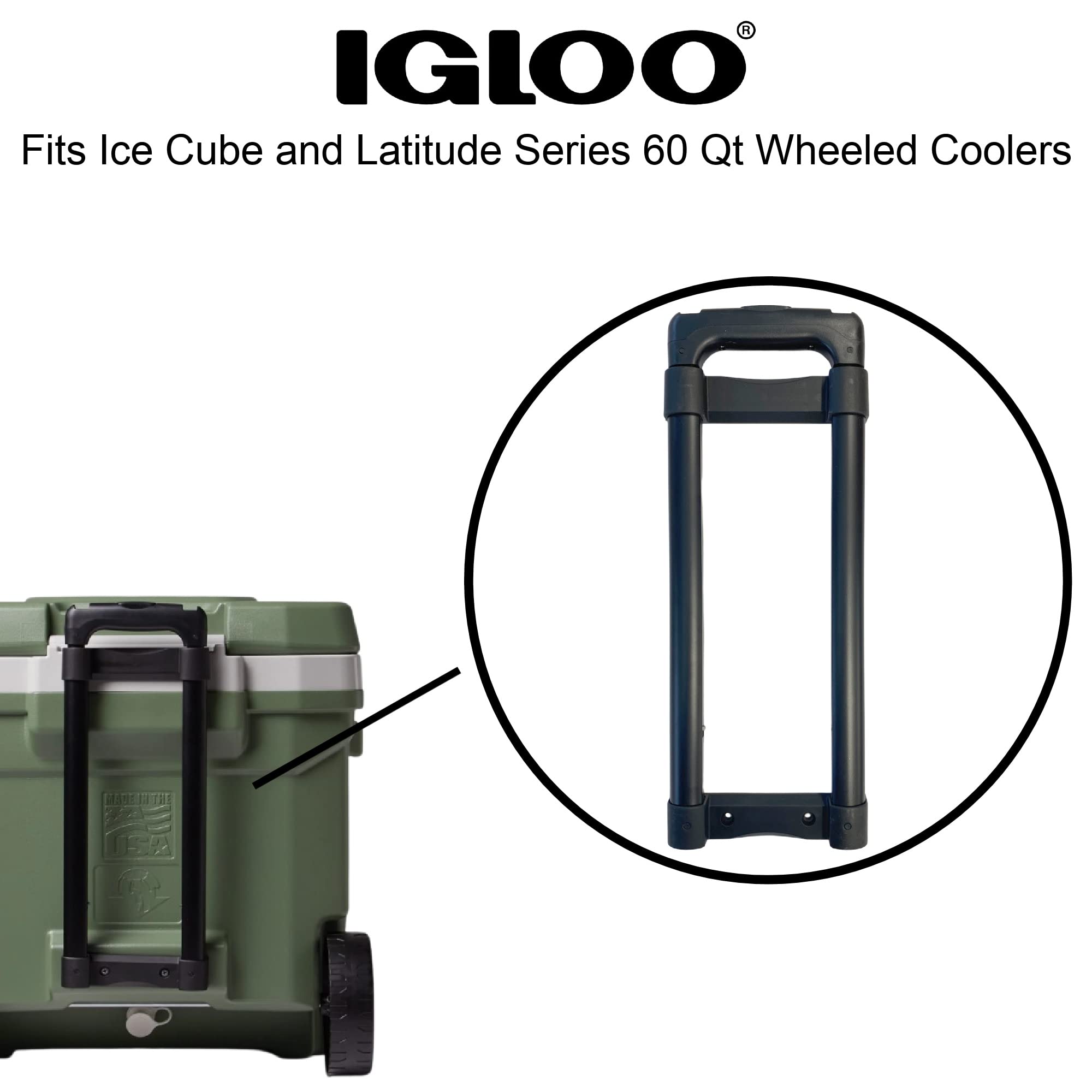 Foto 4 | Empuñadura Telescópica De Repuesto Para Igloo Ice Cube/latitude 60qt - Venta Internacional.