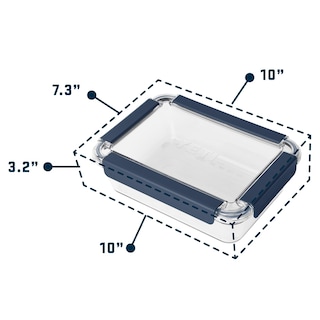 Foto 2 | Recipiente De Almacenamiento De Alimentos Yeti Libre De Bpa Con Tapa De Cierre Grande - Venta Internacional.