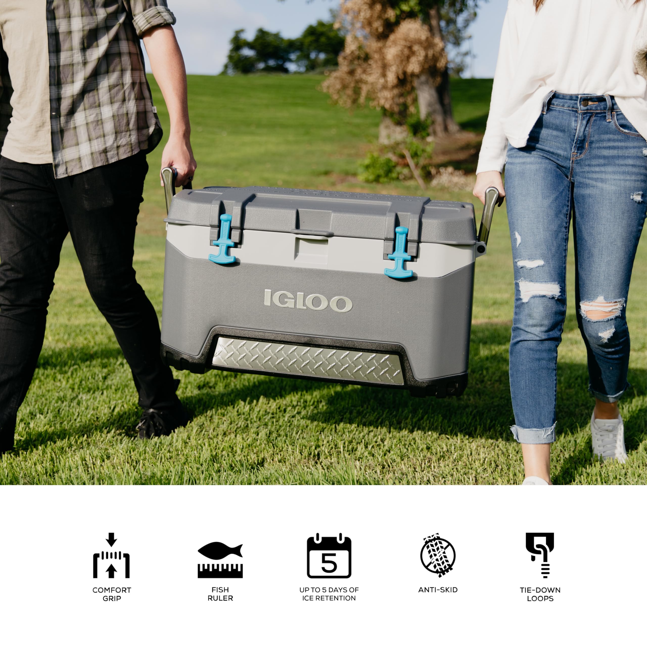 Foto 7 pulgar | Hielera Cooler Igloo De Un Cuarto De Galón Con Tecnología Cool Riser - Venta Internacional.