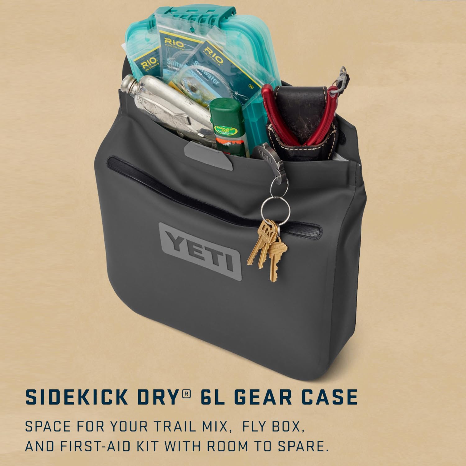 Foto 5 pulgar | Maletín Impermeable Yeti Sidekick Dry 6l Sandstone Pink - Venta Internacional.