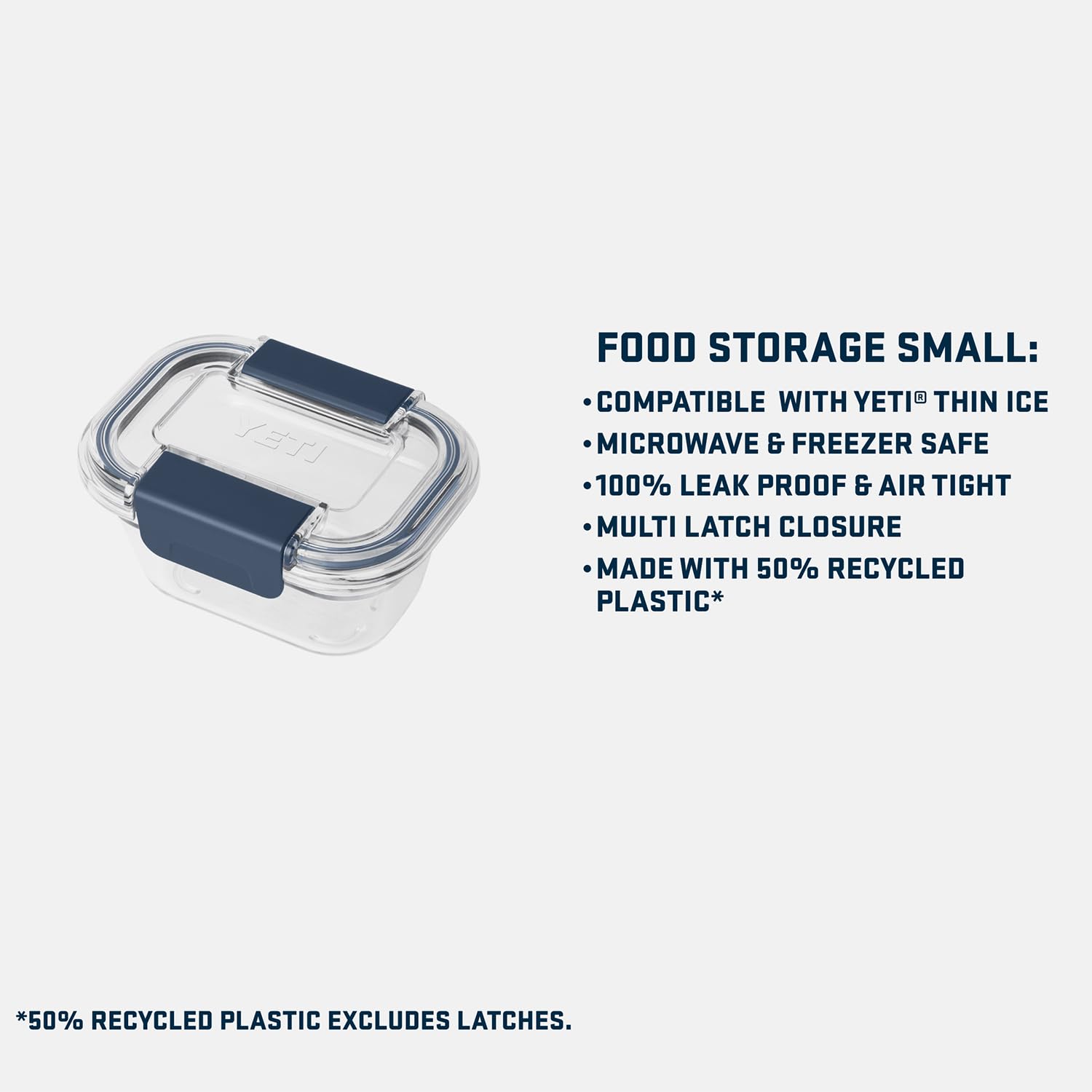 Foto 5 pulgar | Recipiente De Almacenamiento De Alimentos Yeti Sin Bpa Con Tapa Con Cierre, 1 L - Venta Internacional.
