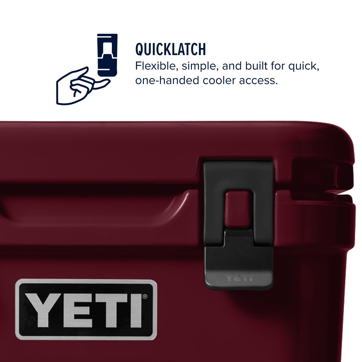 Foto 7 pulgar | Hielera Yeti Roadie 24 Wild Vine Red Con Capacidad De 24 Litros - Venta Internacional.