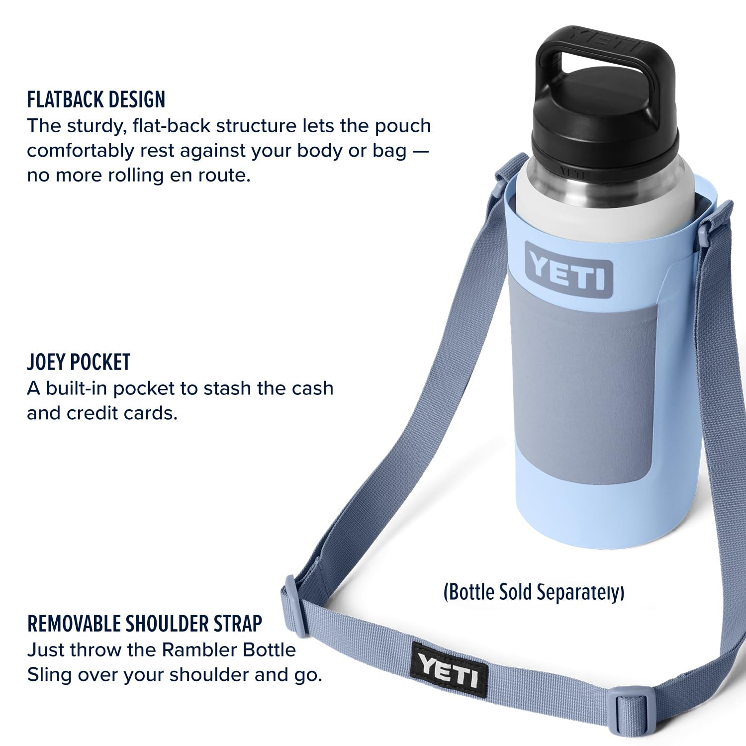 Foto 4 pulgar | Botella Sling Yeti Large Para Botellas Rambler De 26 Y 36 Oz, Color Azul - Venta Internacional.