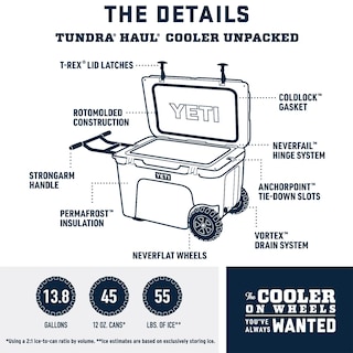 Foto 2 | Cooler Yeti Tundra Haul Portátil Con Ruedas Wild Vine Red - Venta Internacional.