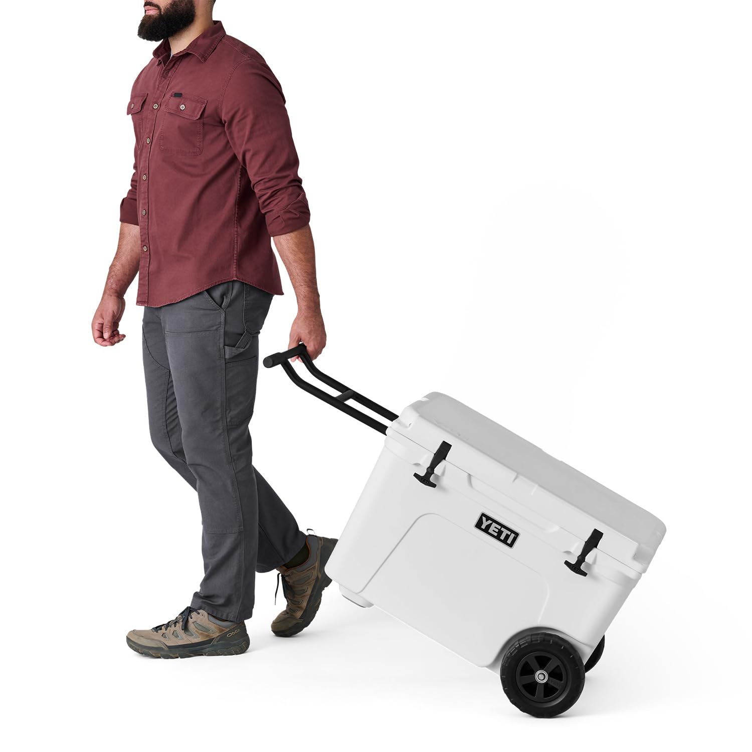 Foto 7 pulgar | Cooler Yeti Tundra Haul Portátil Con Ruedas Wild Vine Red - Venta Internacional.