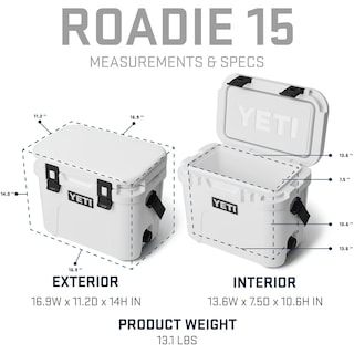 Foto 6 | Cooler Yeti Roadie 15 Hard Con Correa De Doble Uso, 15 L, Firefly - Venta Internacional.