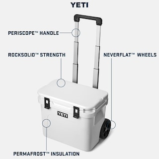 Foto 2 | Cooler Yeti Roadie De 32 Ruedas, Color Blanco Con Cesta Para Productos Secos - Venta Internacional.