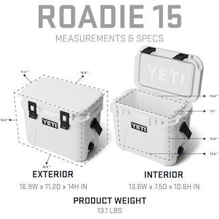 Foto 6 | Cooler Yeti Roadie 15 Hard Con Correa De Doble Uso, Color Ultramar - Venta Internacional.
