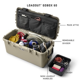 Foto 2 | Estuche Para Equipo Yeti Loadout Gobox 60 King Crab Orange - Venta Internacional.