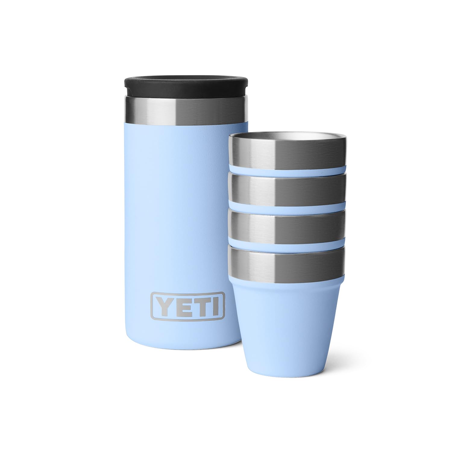 Foto 2 pulgar | Gafas De Chupito Yeti Big Sky Blue, 50 Ml, Juego De 4 Con Funda - Venta Internacional.