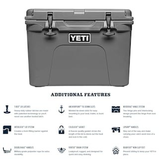 Foto 6 | Hielera Yeti Tundra 35 Carbón 21l - Venta Internacional.
