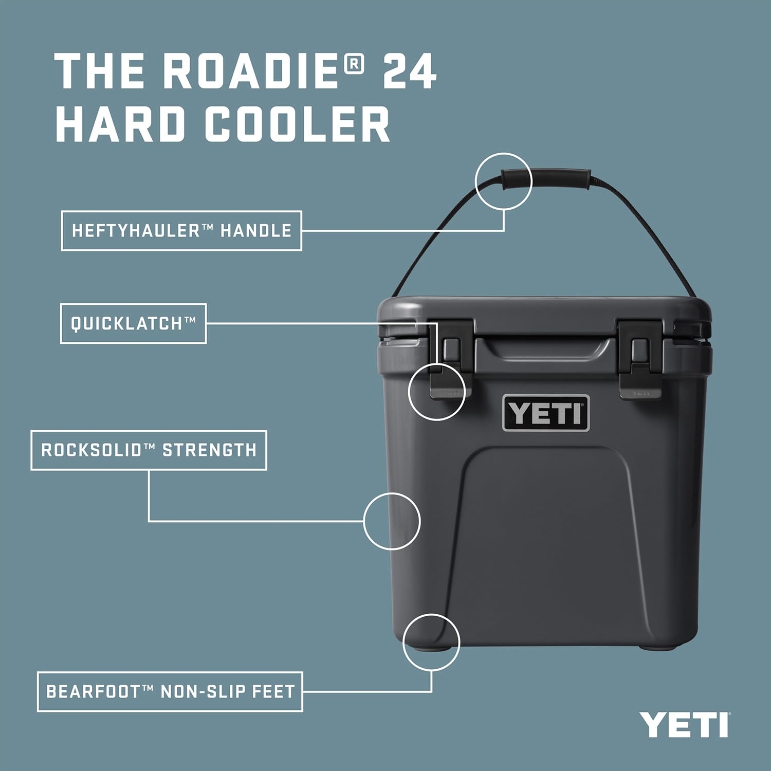 Foto 3 pulgar | Hielera Yeti Roadie 24, Color Rosa Arenisca, 24 Litros De Capacidad - Venta Internacional.