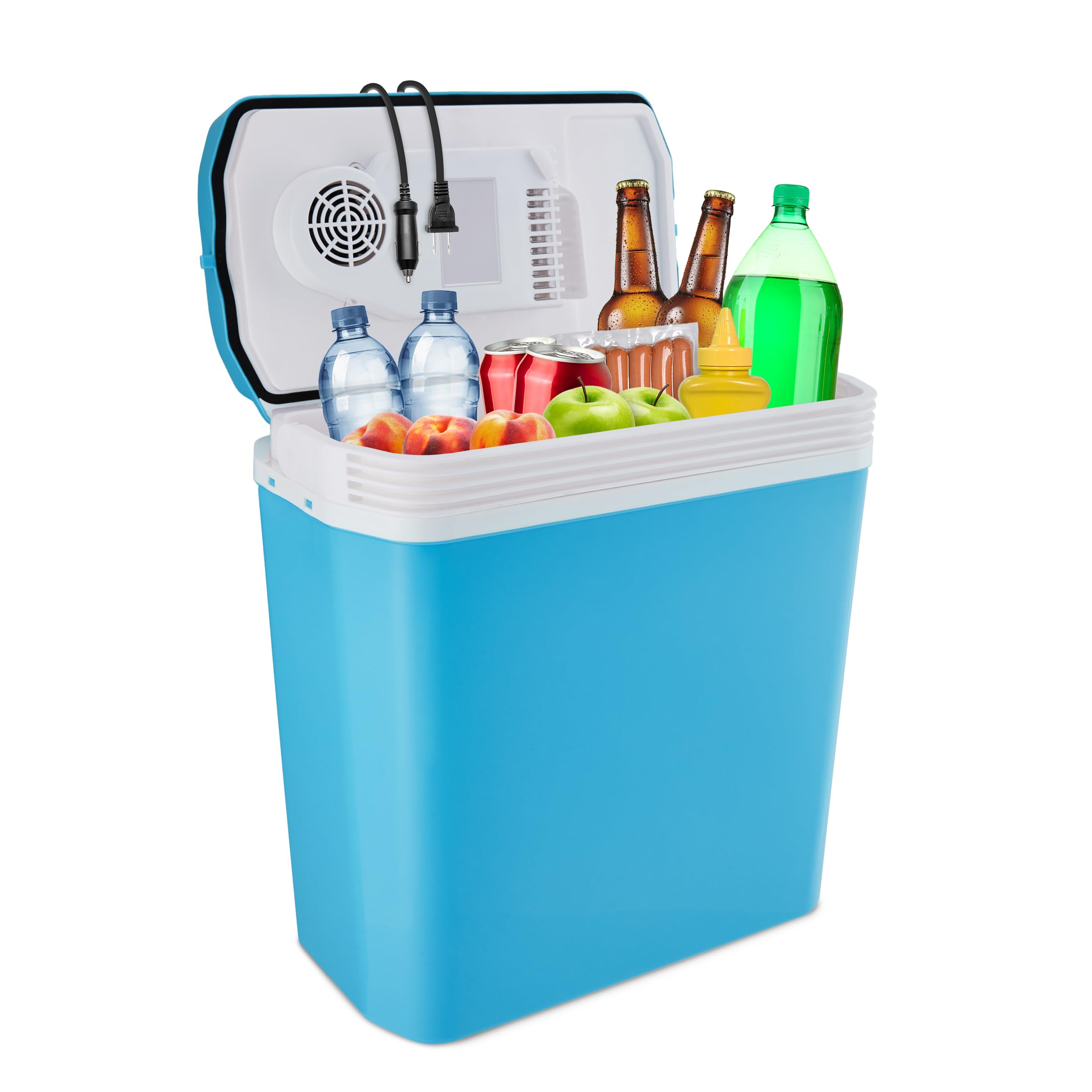 Cooler & Warmer Ivation, Eléctrico Portátil, 24 L, Con Asa - Venta Internacional.