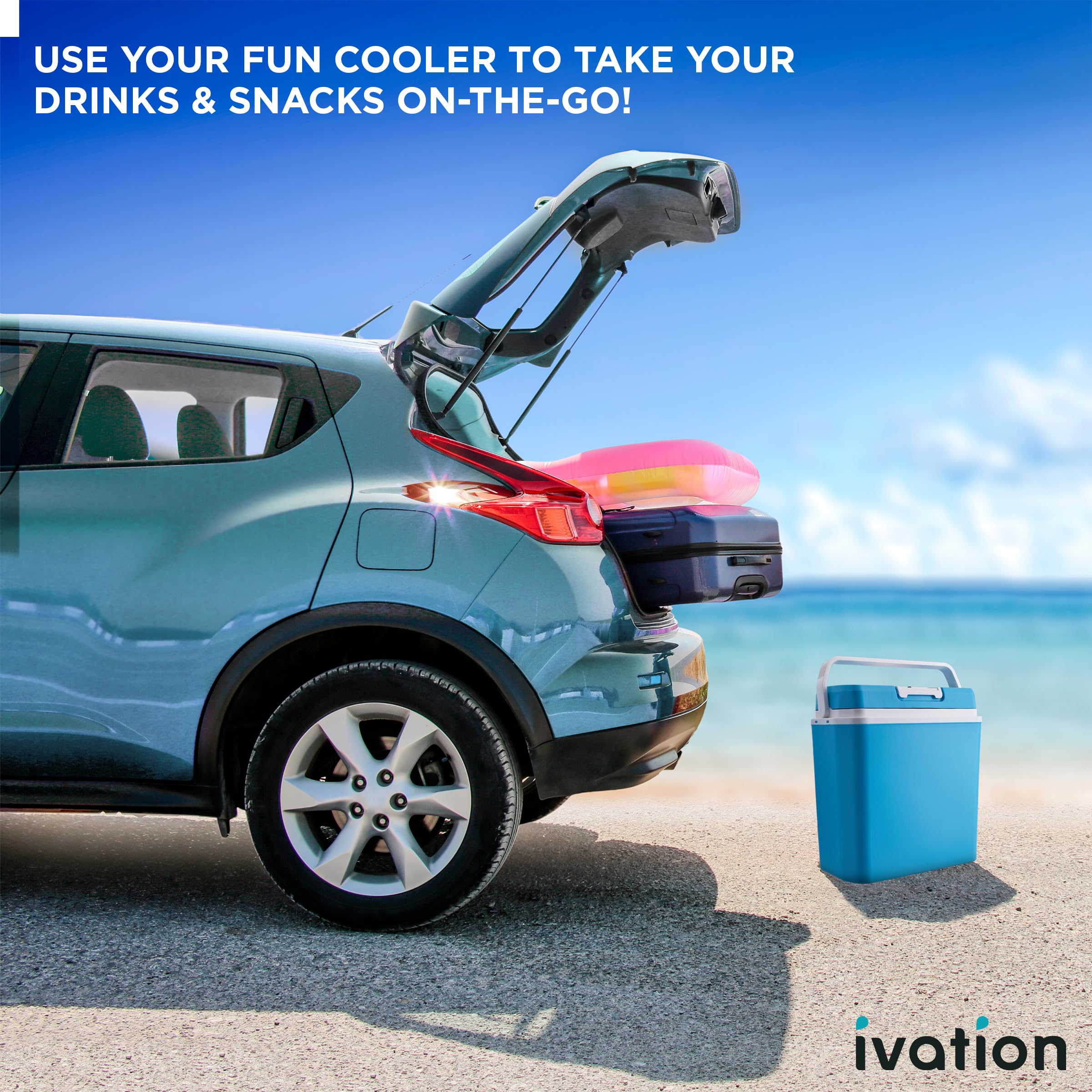 Foto 6 | Cooler & Warmer Ivation, Eléctrico Portátil, 24 L, Con Asa - Venta Internacional.