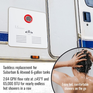 Foto 3 | Calentador De Agua Caliente Sin Tanque Para Autocaravanas, Hike Crew, Funciona Con Propano - Venta Internacional.