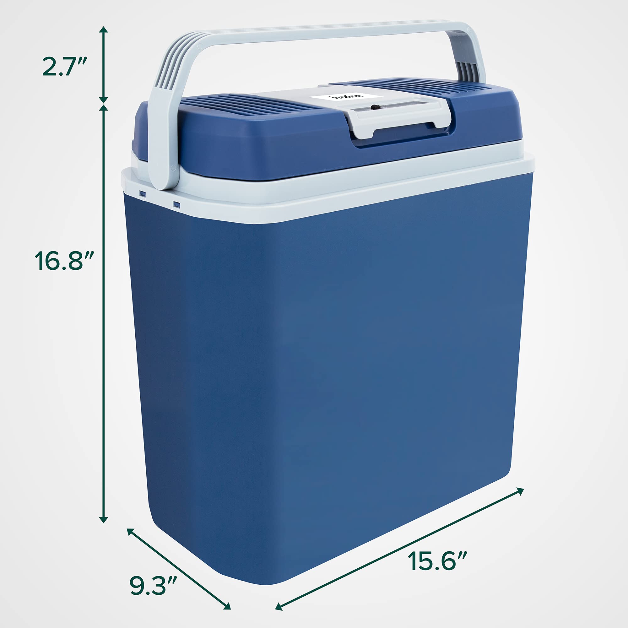 Foto 8 pulgar | Cooler & Warmer Ivation, Eléctrico Portátil, 24 L, Con Asa - Venta Internacional.