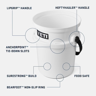 Foto 2 | Bucket Yeti Loadout, 5 Galones, Color Violeta Ultramar - Venta Internacional.