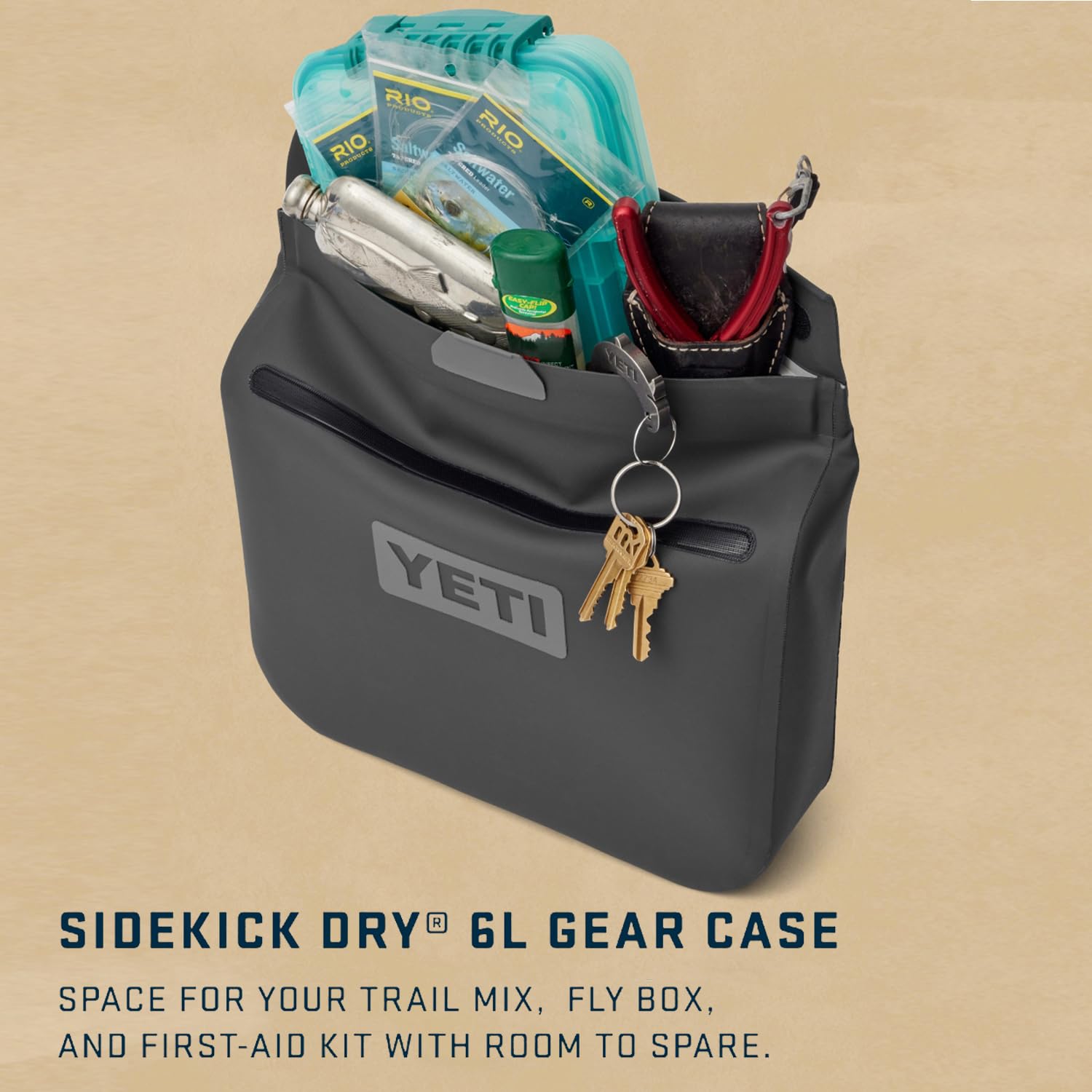Foto 5 pulgar | Funda Impermeable Yeti Sidekick Dry 6l Firefly Yellow - Venta Internacional.