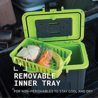 Foto 4 | Fiambrera Personal Cooler Pelican De 8 Cuartos De Galón, Gris Oscuro/verde - Venta Internacional.