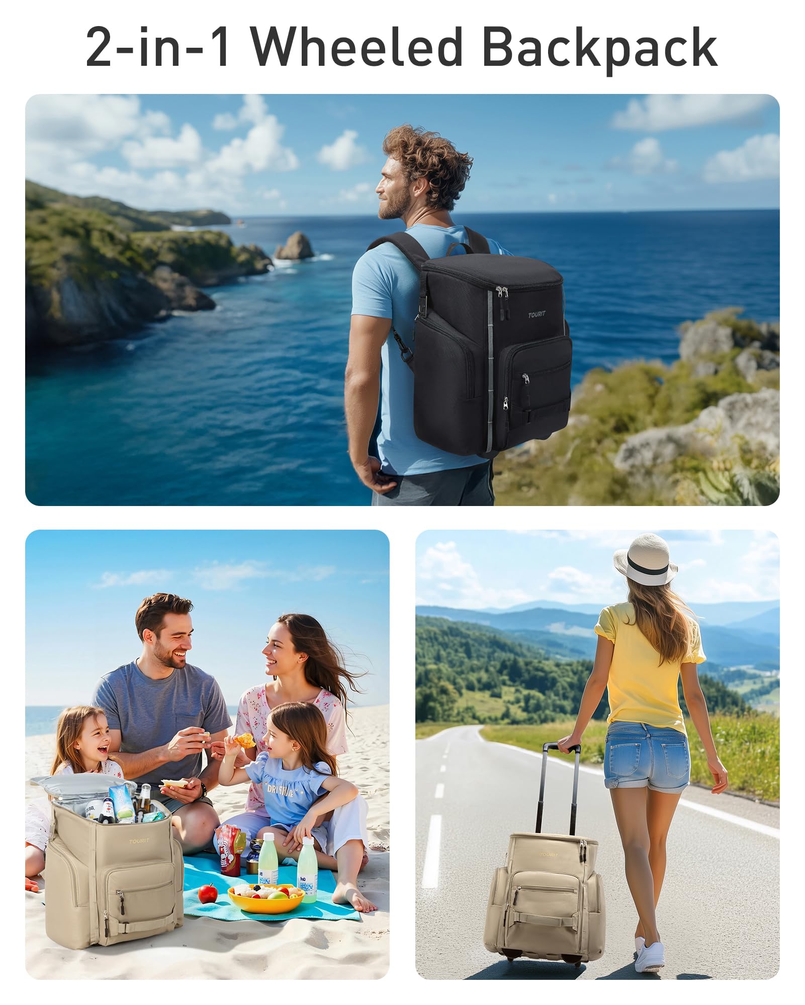 Foto 8 pulgar | Mochila Térmica Tourit Rolling, Impermeable, Aislante, 22 L - Venta Internacional.