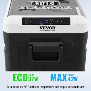 Foto 5 | Refrigerador De Coche Vevor De 36 L (38 Cuartos De Galón) Con Máquina De Hielo, -40 A 68 °f, 12 V - Venta Internacion