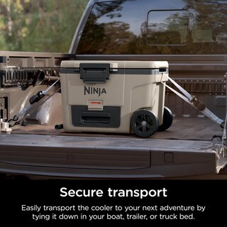 Foto 7 | Cooler Ninja Outdoor Frostvault Con Ruedas De Abedul De 65 Cuartos De Galón, Beige - Venta Internacional.