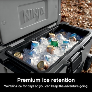 Foto 3 | Cooler Ninja Outdoor Frostvault De 65 Cuartos De Galón Con Ruedas Y Temperatura De Refrigerador - Venta Internacional.