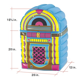 Foto 2 | Hielera Inflable Con Capacidad Para 72 Latas, Estilo Beistle, Estilo Años 50 - Venta Internacional.