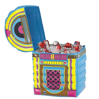 Foto 6 | Hielera Inflable Con Capacidad Para 72 Latas, Estilo Beistle, Estilo Años 50 - Venta Internacional.