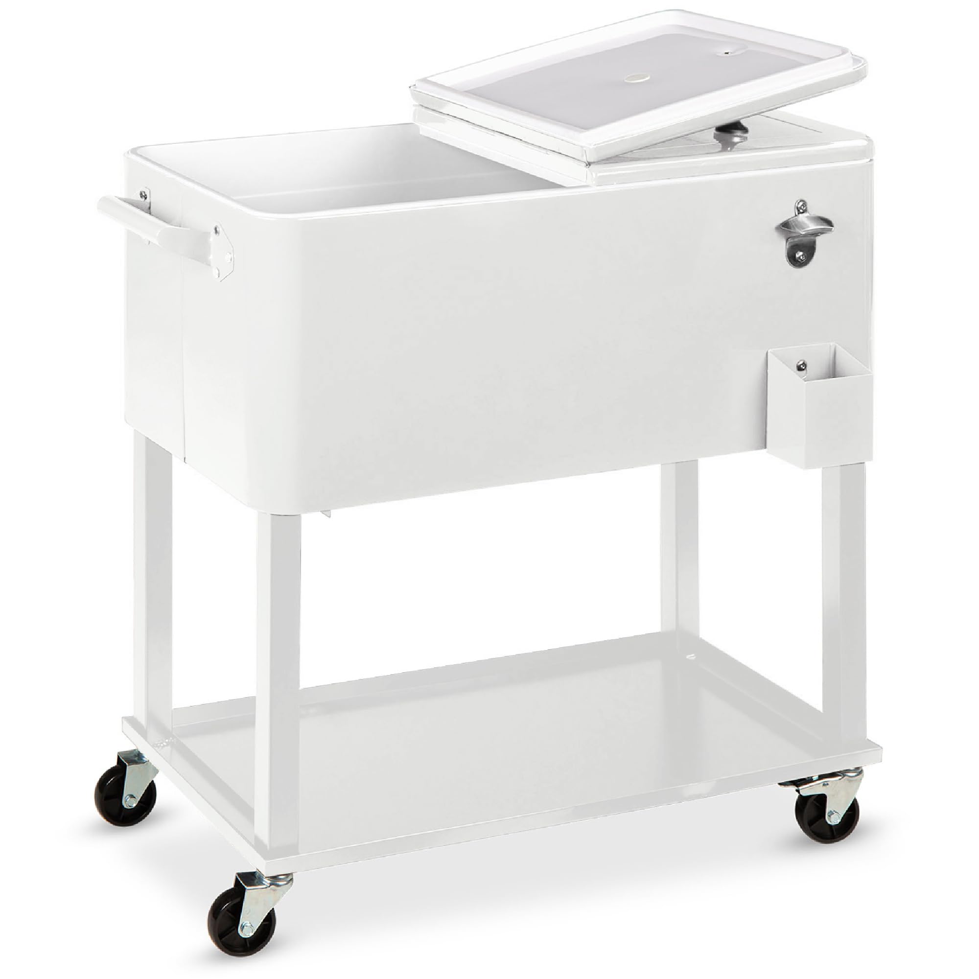 Foto 2 pulgar | Cooler Cart Best Choice Products, Acero Laminado De 80 Litros Con Hielo - Venta Internacional.