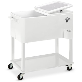 Foto 1 | Cooler Cart Best Choice Products, Acero Laminado De 80 Litros Con Hielo - Venta Internacional.