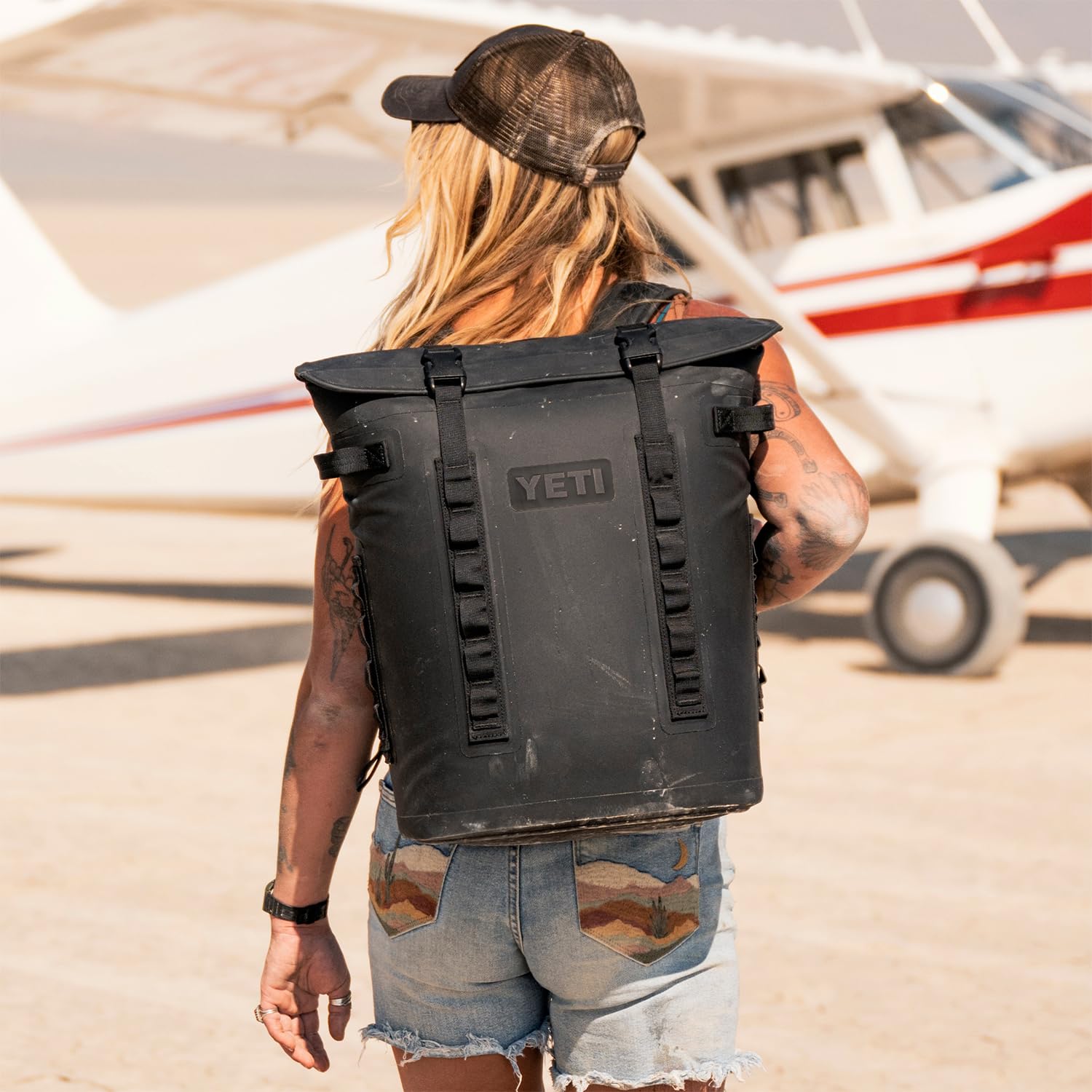 Foto 3 | Mochila Con Laterales Blandos Yeti Hopper M20, Color Negro - Venta Internacional.