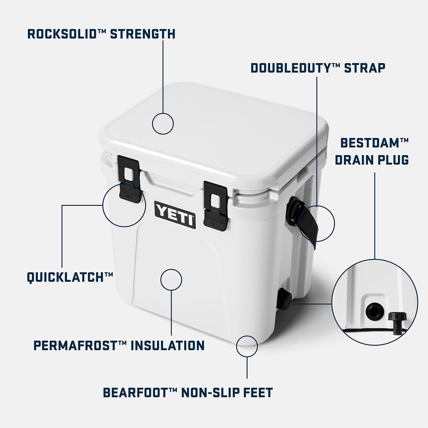 Foto 2 | Cooler Yeti Roadie 24 2.0 Hard Big Sky Blue, 13.3 Libras, 33 Latas - Venta Internacional.