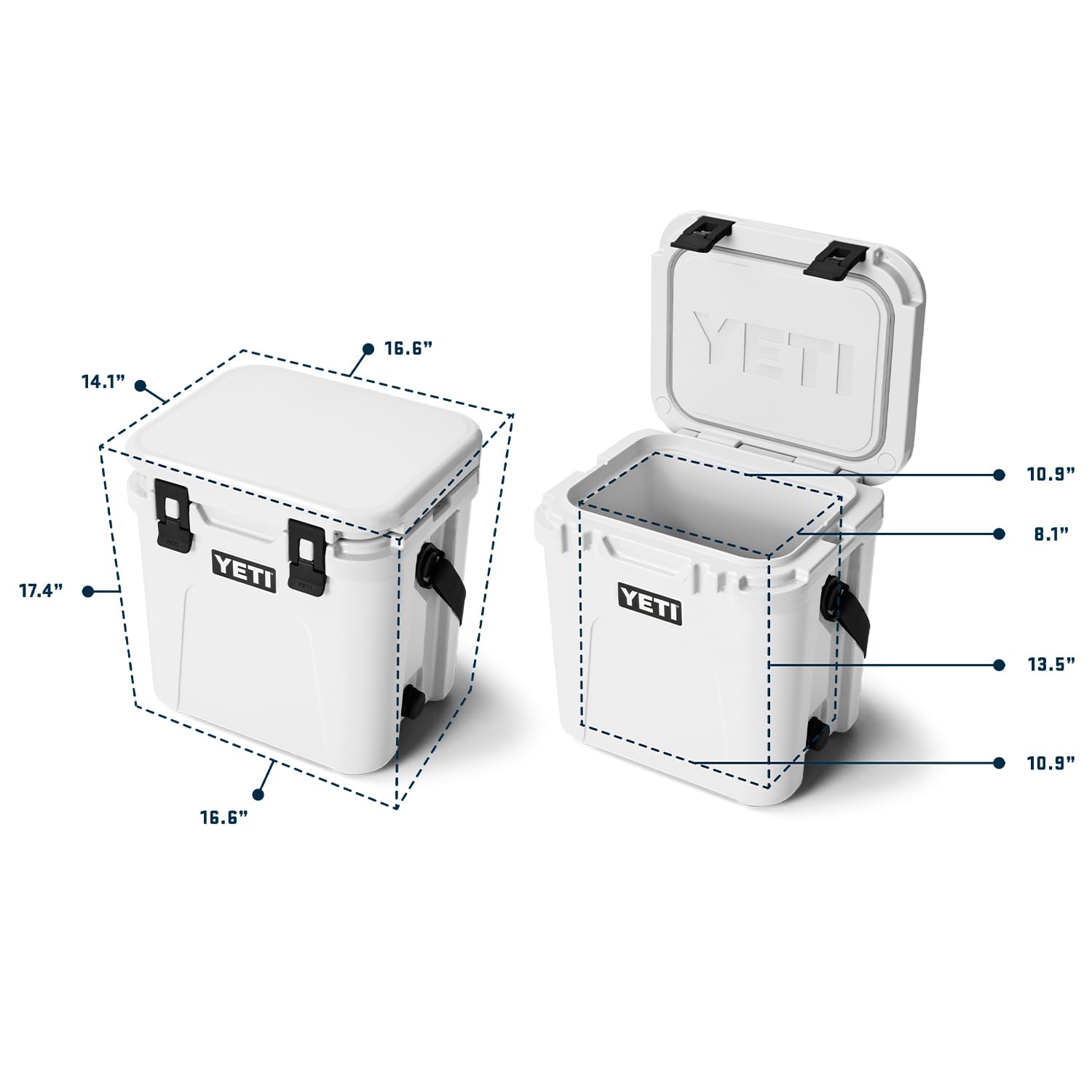 Foto 5 pulgar | Cooler Yeti Roadie 24 2.0 Hard Con Correa De Hombro Azul Marino - Venta Internacional.
