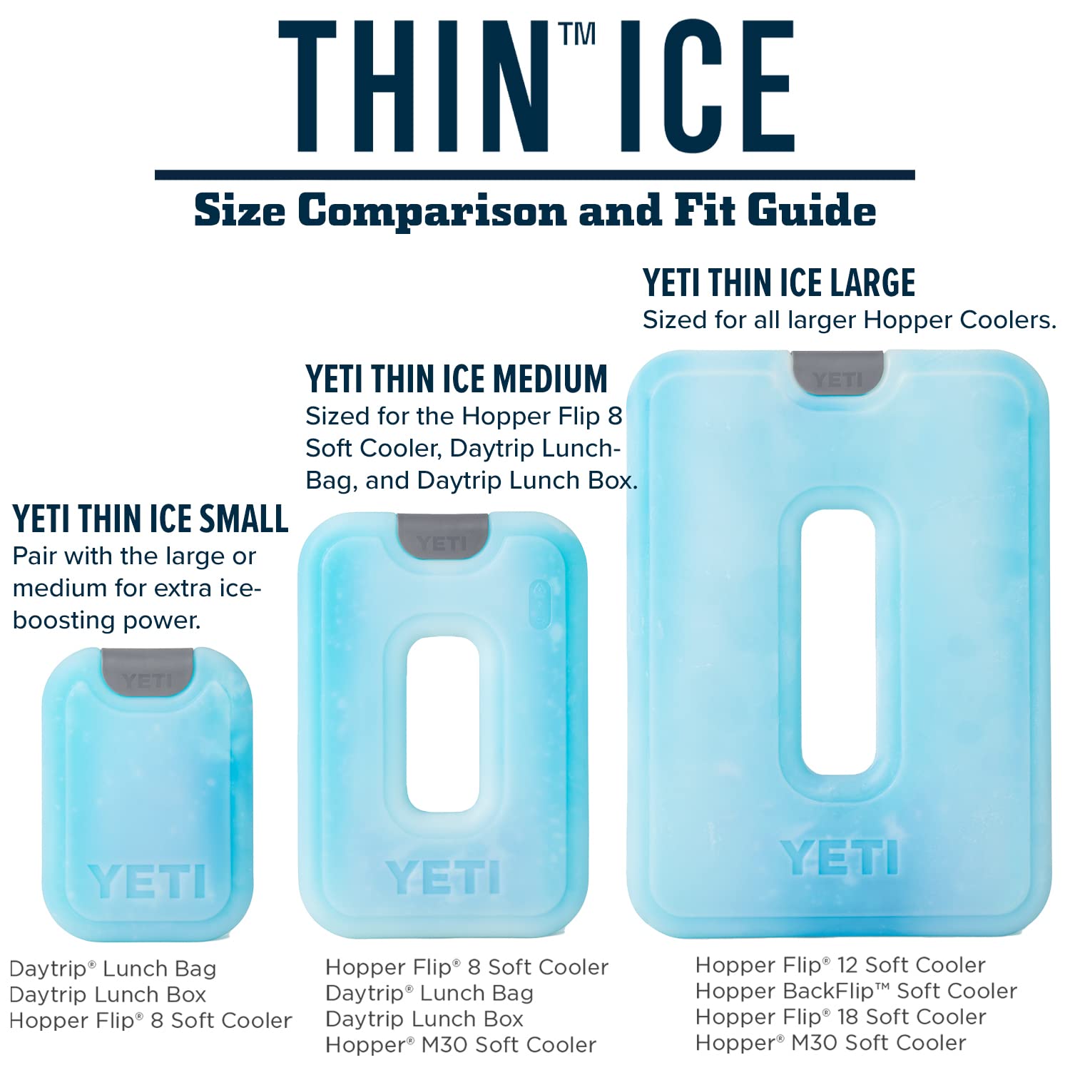 Foto 7 pulgar | Enfriador Ice Pack Yeti Ice Sheet, Recongelable Y Reutilizable, Tamaño Mediano - Venta Internacional.