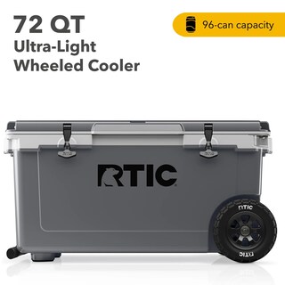 Foto 3 | Cooler Rtic, Ultraligero, Con Ruedas De 72 Cuartos De Galón, Con Aislamiento Duro - Venta Internacional.