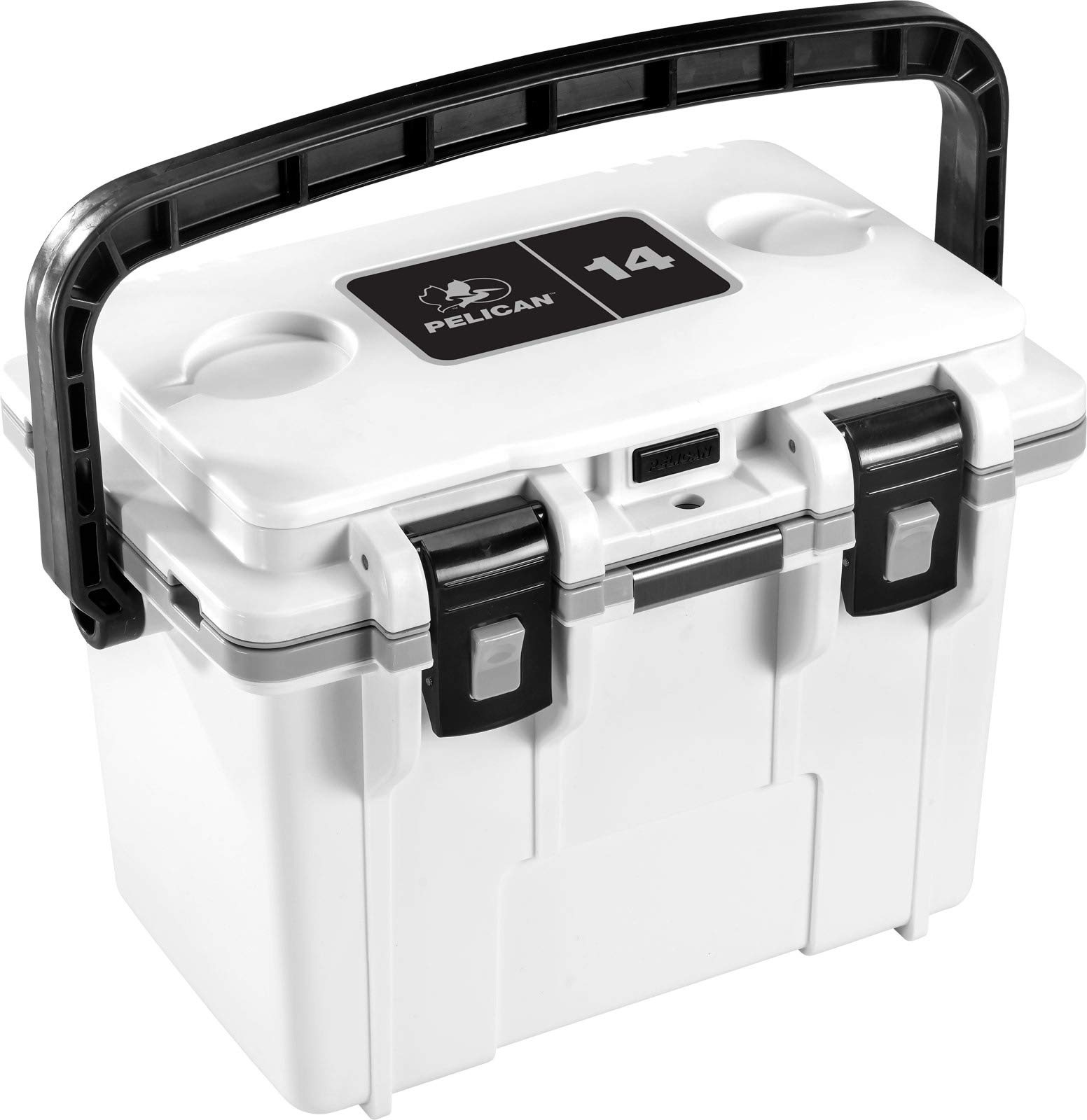 Foto 1 | Fiambrera Personal Cooler Pelican De 14 Cuartos De Galón, Blanco/gris - Venta Internacional.