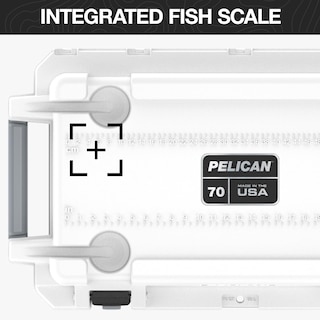 Foto 2 | Cooler Pelican Elite De 70 Cuartos De Galón (salvia Y Gris) Con Capacidad Para 48 Latas - Venta Internacional.